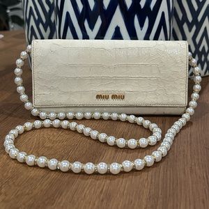 Miu Miu Wallet with Chain